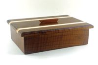 Exotic Wood Keepsake Boxes by Jim Sawada, Toronto, Canada