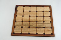 Exotic Wood TAK Game Boards by Jim Sawada, Toronto, Canada